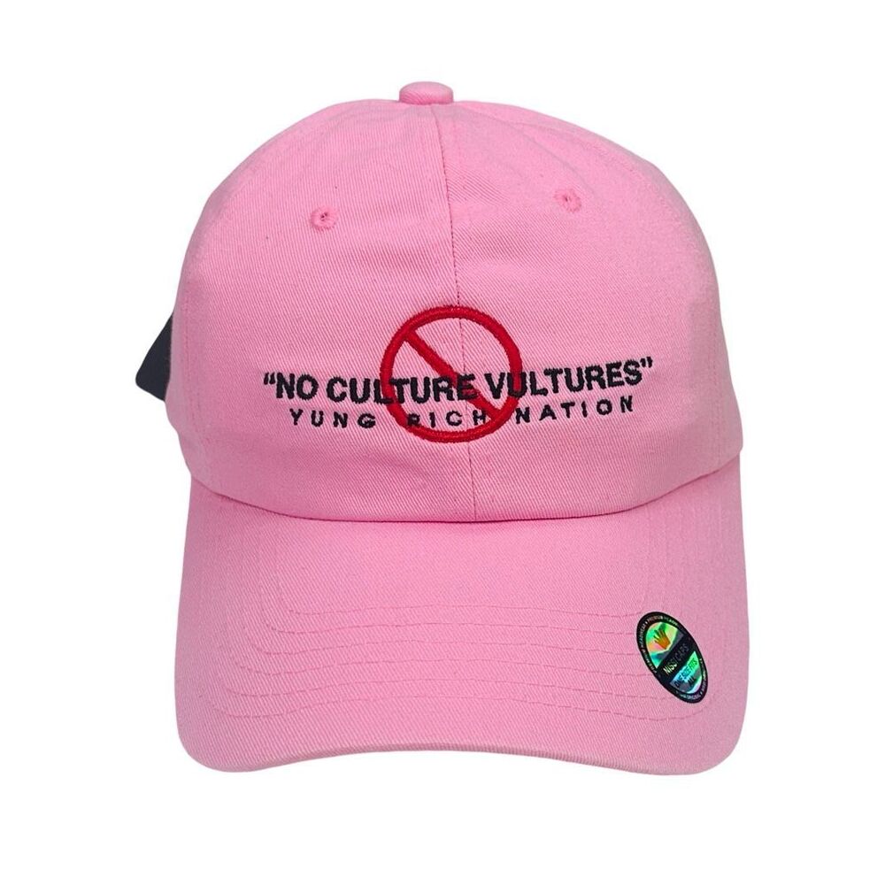 YRN Yung Rich Nation “No Culture Vultures” Embroidered Dad Hat - One Size